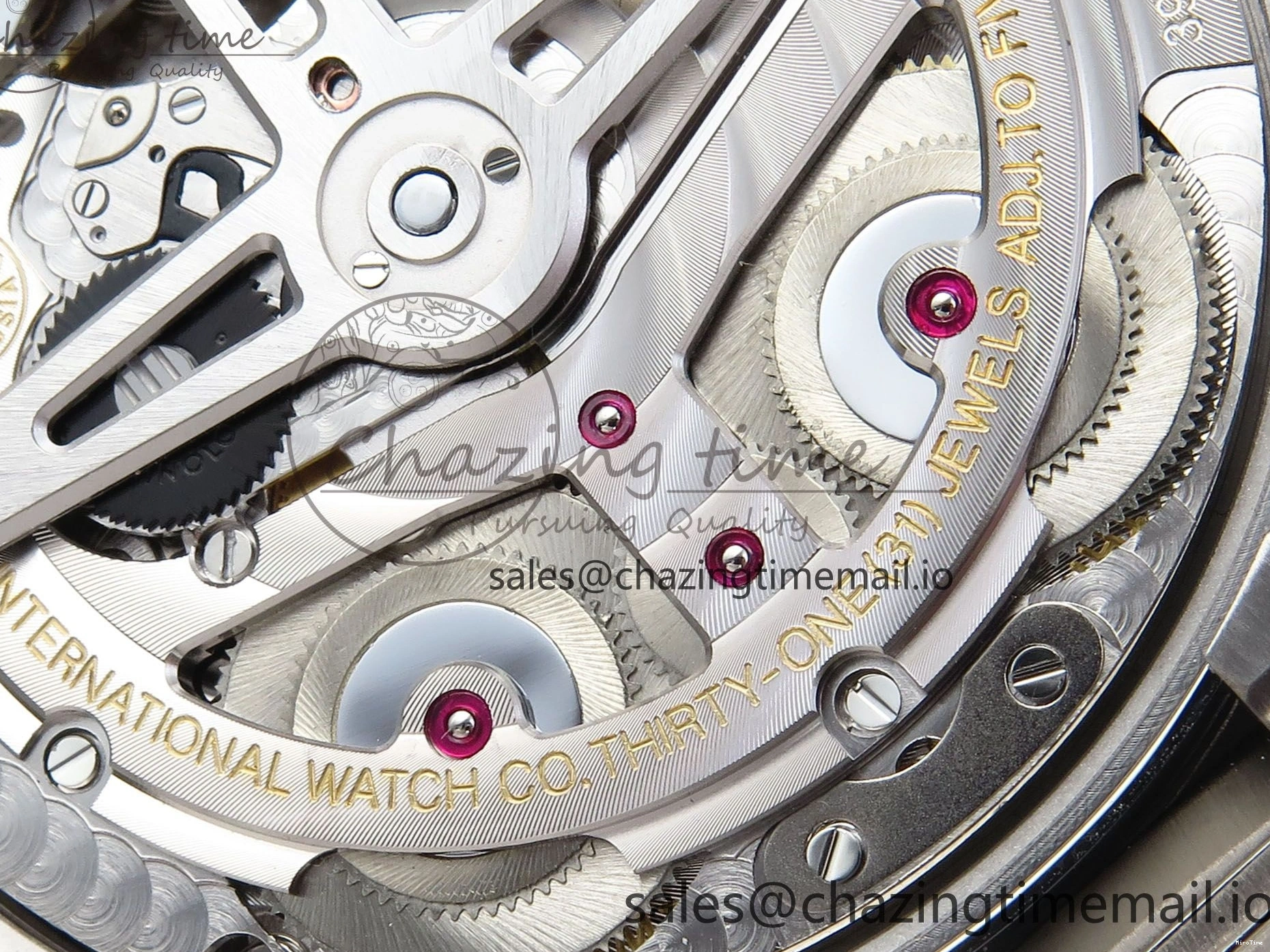 MIROTIME 0522 Portugieser Auto IWC0562A APSF 1:1 Best Edition White RG Dial on SS Bracelet A Unique 6991
